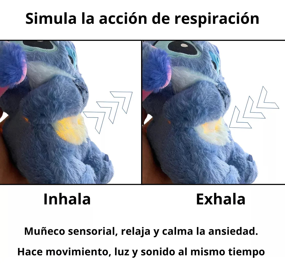Peluche Interactivo Stitch con Sonido – ¡Diviértete con tu personaje favorito!